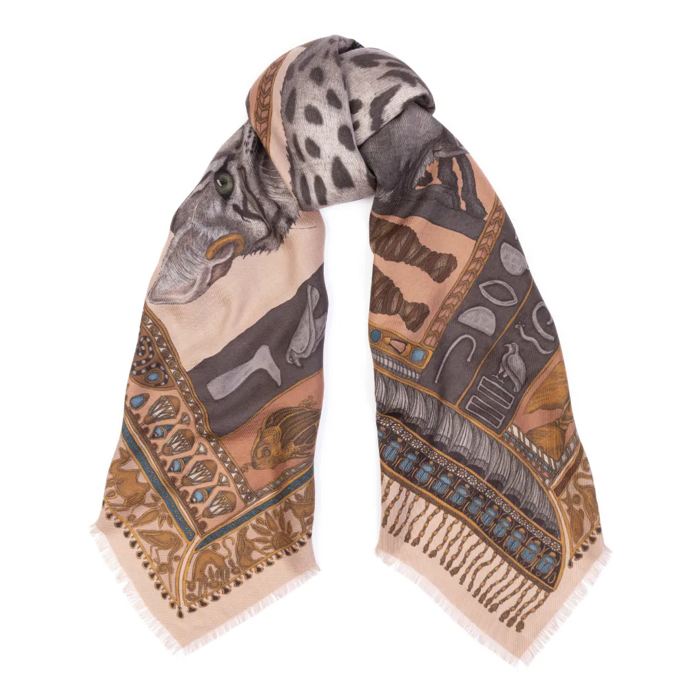 Bastet's Bounty - Large Wool and Silk