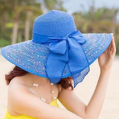 Chic Oversized Floppy Brim Summer Beach Hat - Multiple Prints/Colors