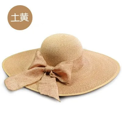 Chic Oversized Floppy Brim Summer Beach Hat - Multiple Prints/Colors