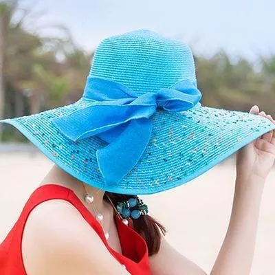 Chic Oversized Floppy Brim Summer Beach Hat - Multiple Prints/Colors
