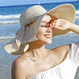 Chic Oversized Floppy Brim Summer Beach Hat - Multiple Prints/Colors