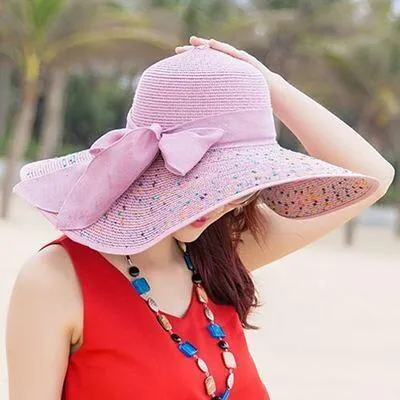 Chic Oversized Floppy Brim Summer Beach Hat - Multiple Prints/Colors