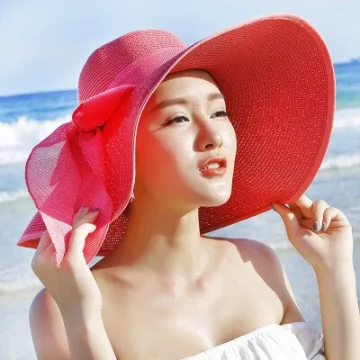 Chic Oversized Floppy Brim Summer Beach Hat - Multiple Prints/Colors