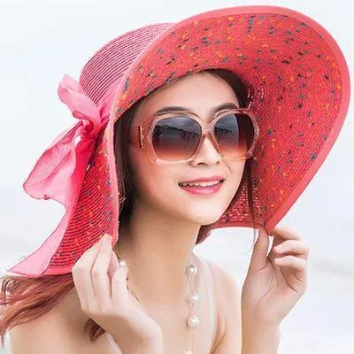 Chic Oversized Floppy Brim Summer Beach Hat - Multiple Prints/Colors