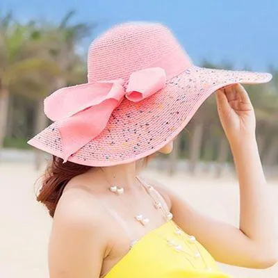 Chic Oversized Floppy Brim Summer Beach Hat - Multiple Prints/Colors