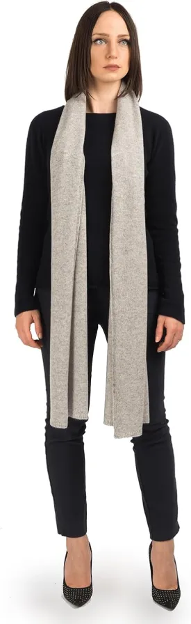 Dalle Piane Cashmere - Broad Scarf 100% cashmere - Made in Italy - Woman/Man