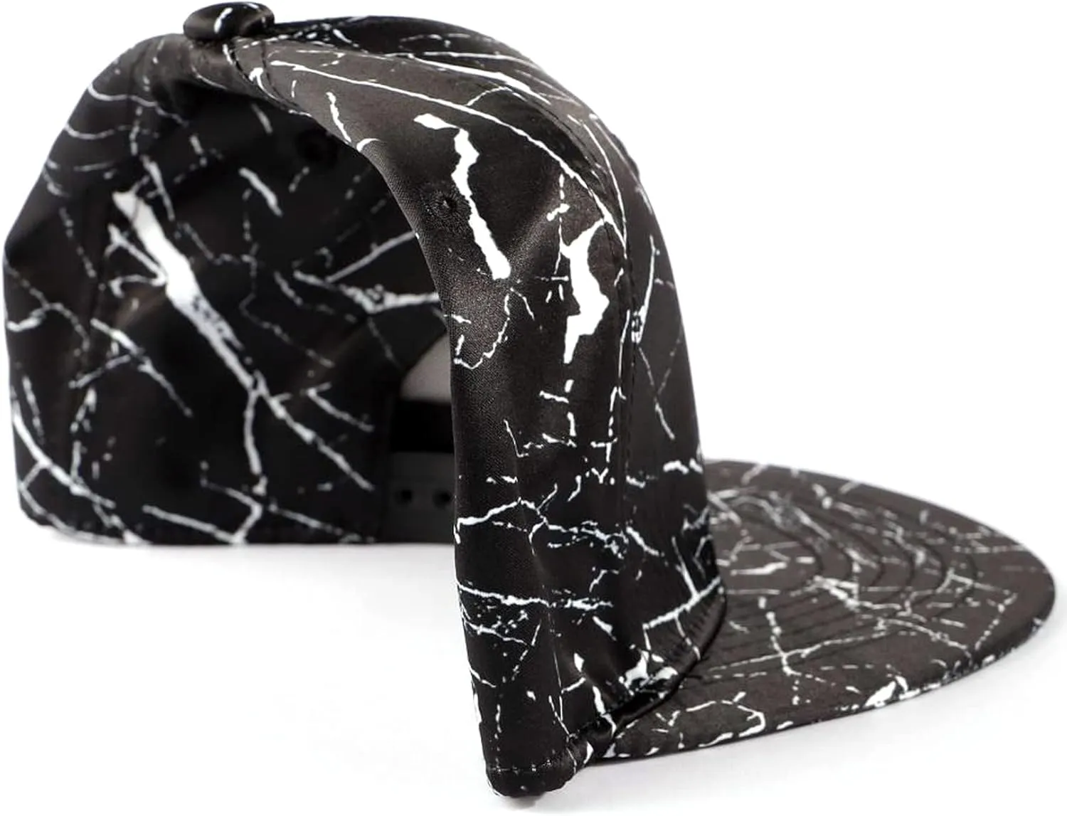 Eigso Unisex Metallic Baseball Caps for Men Women Snapback Hip Hop Flat Brim Baseball Hats for Man Woman Adjustable