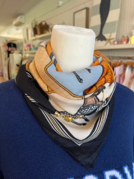Horse Pattern Magnetic Scarves