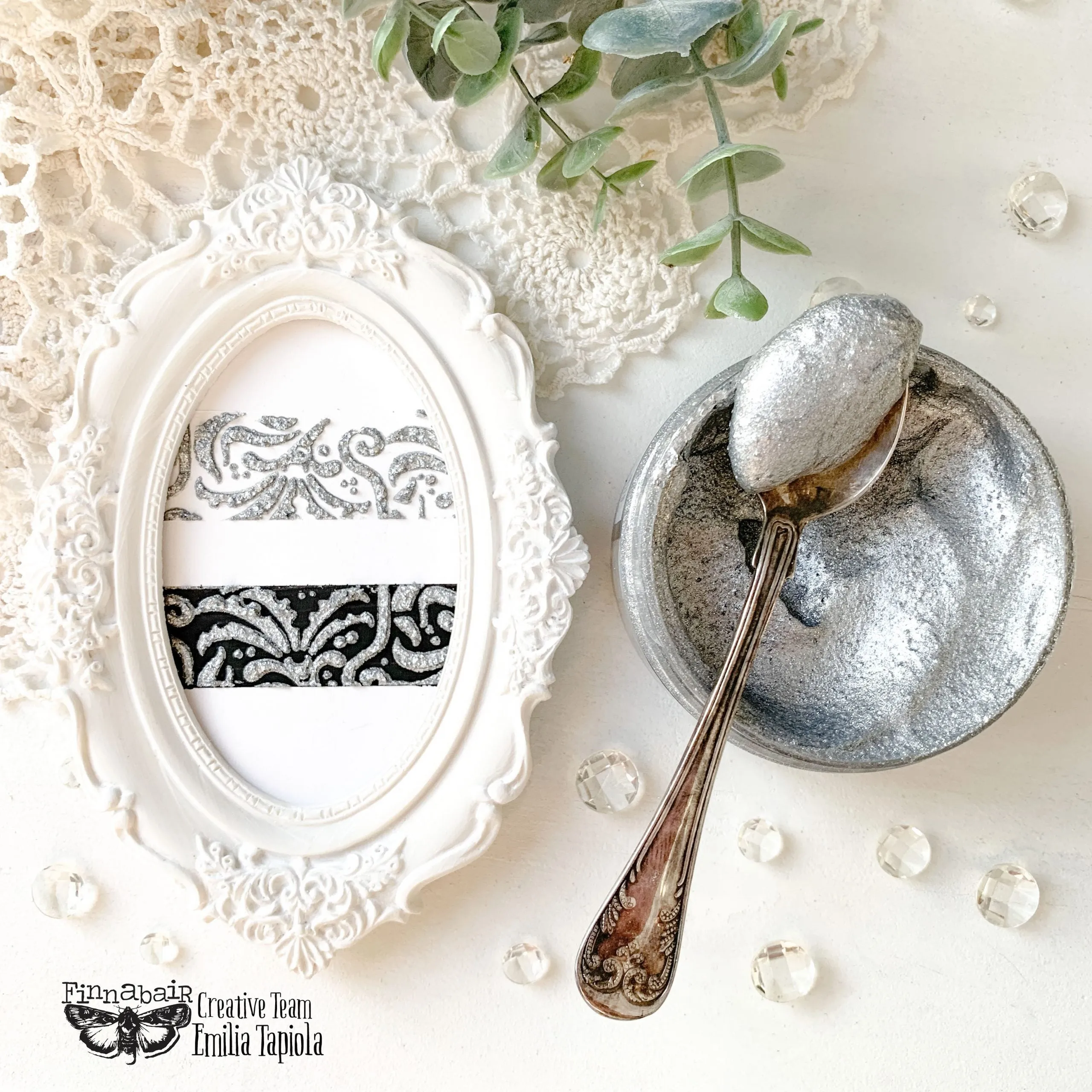 Jewel Texture Paste - Diamond Rings - Art Extravagance