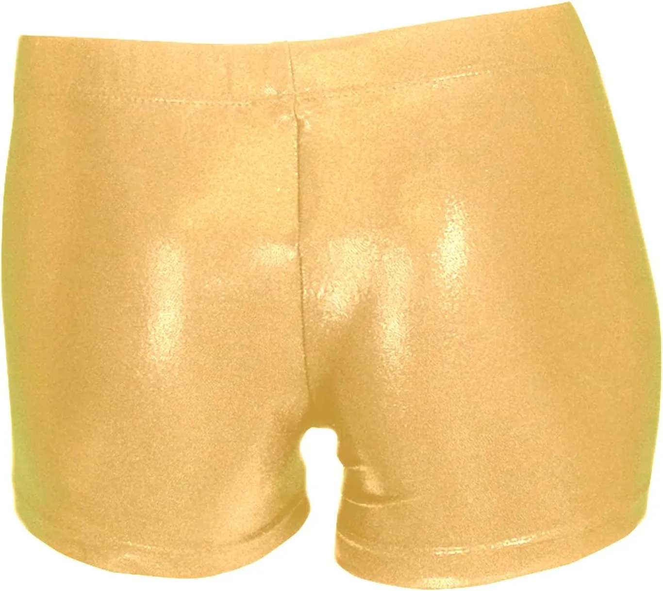 LUOUSE Girls Gymnastics Shorts, Little Kids Sparkle Tumbling Dance Athletic Short