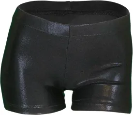 LUOUSE Girls Gymnastics Shorts, Little Kids Sparkle Tumbling Dance Athletic Short