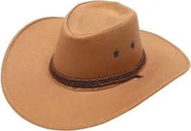 Men's Outdoor Retro Rodeo Wild Cowboy Hat Western Cowboy Hat Men and Women Unisex Cowboy Hats