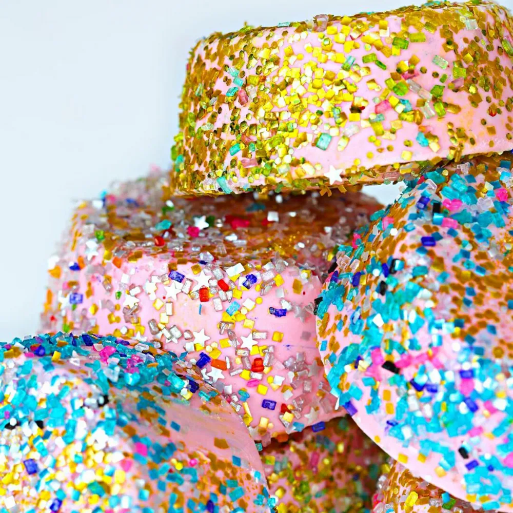 Metallic Gold Glittery Sugar™