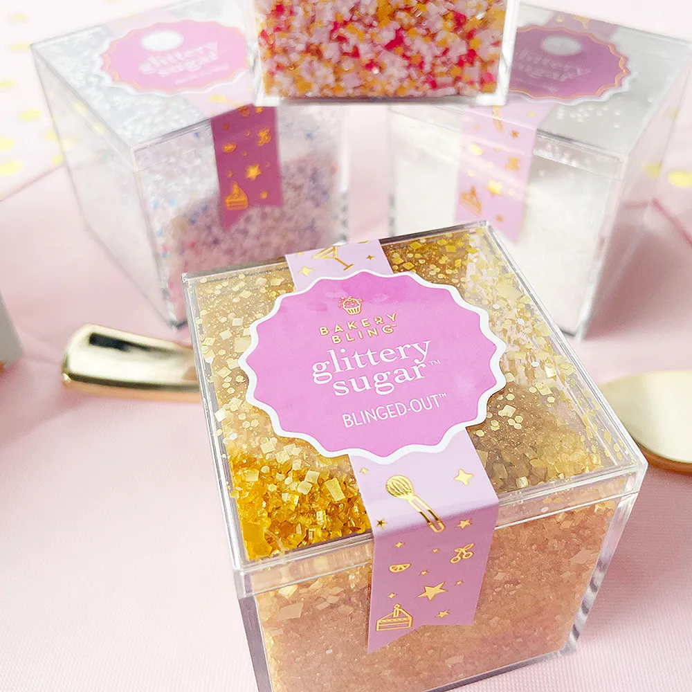 Metallic Gold Glittery Sugar™
