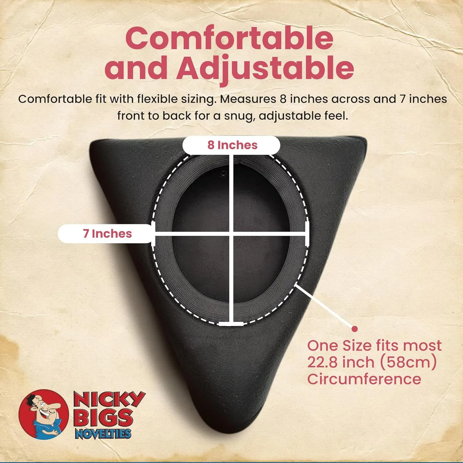 Nicky Bigs Novelties - Colonial Tricorn Pirate Hat - Adult Women and Mens Pirate Hat - Pirate Costume Accessory Colonial Hat