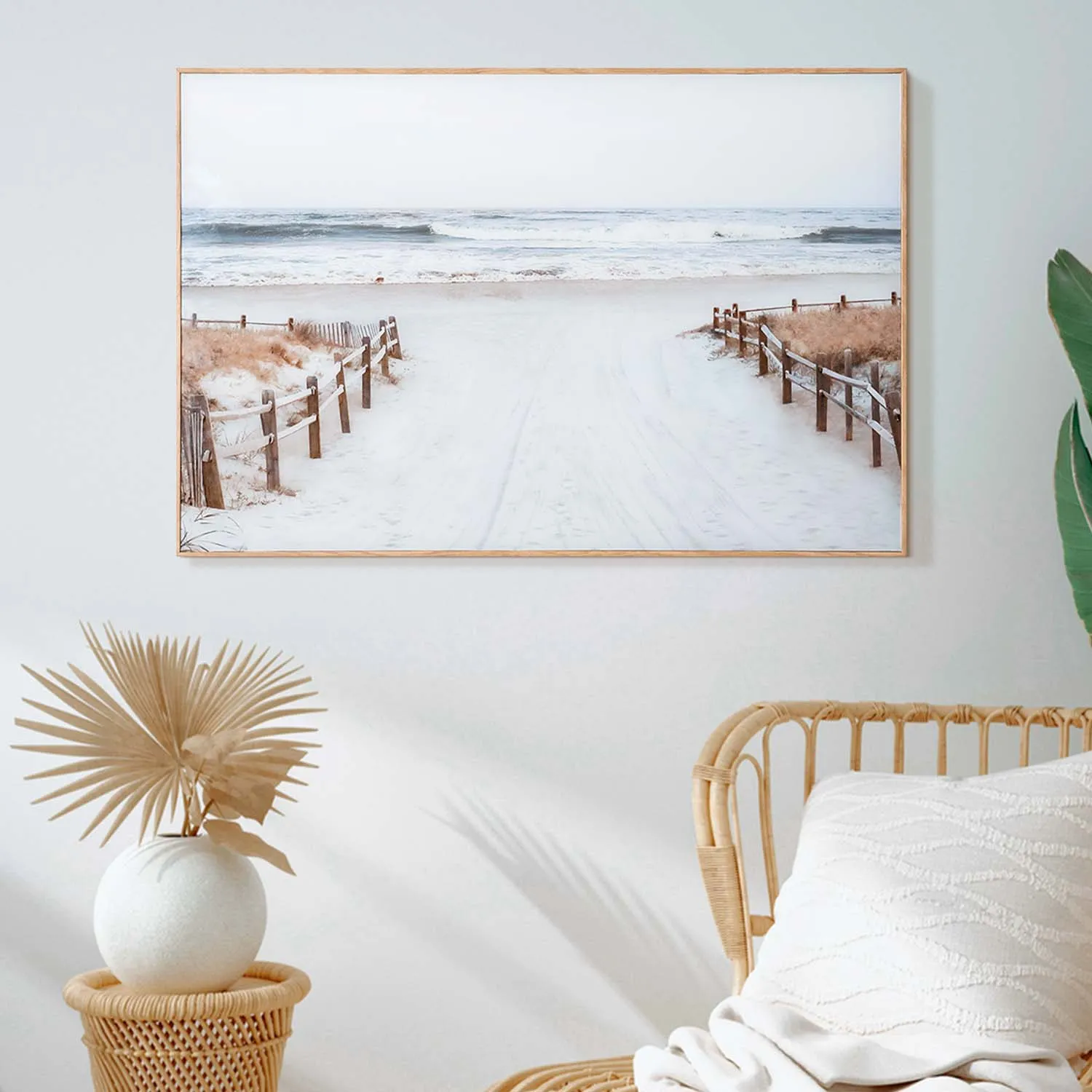 Path to Paradise Printed Glass