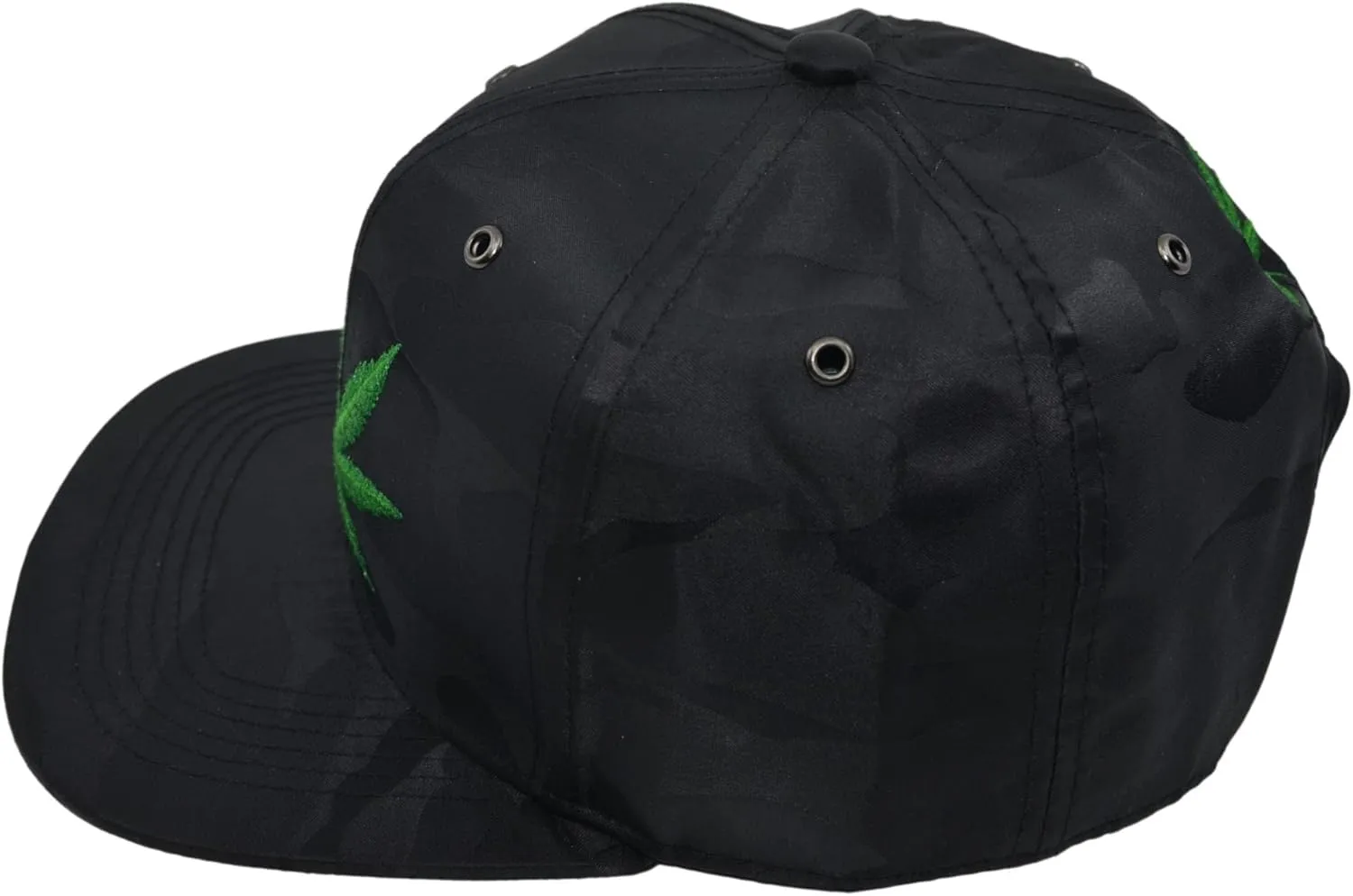 Popfizzy Weed Hat, Mens Pot Leaf Hats, Marijuana Snapback Cap, Cannabis Baseball Caps, Hip-Hop Hats, Weed Gifts for Stoners