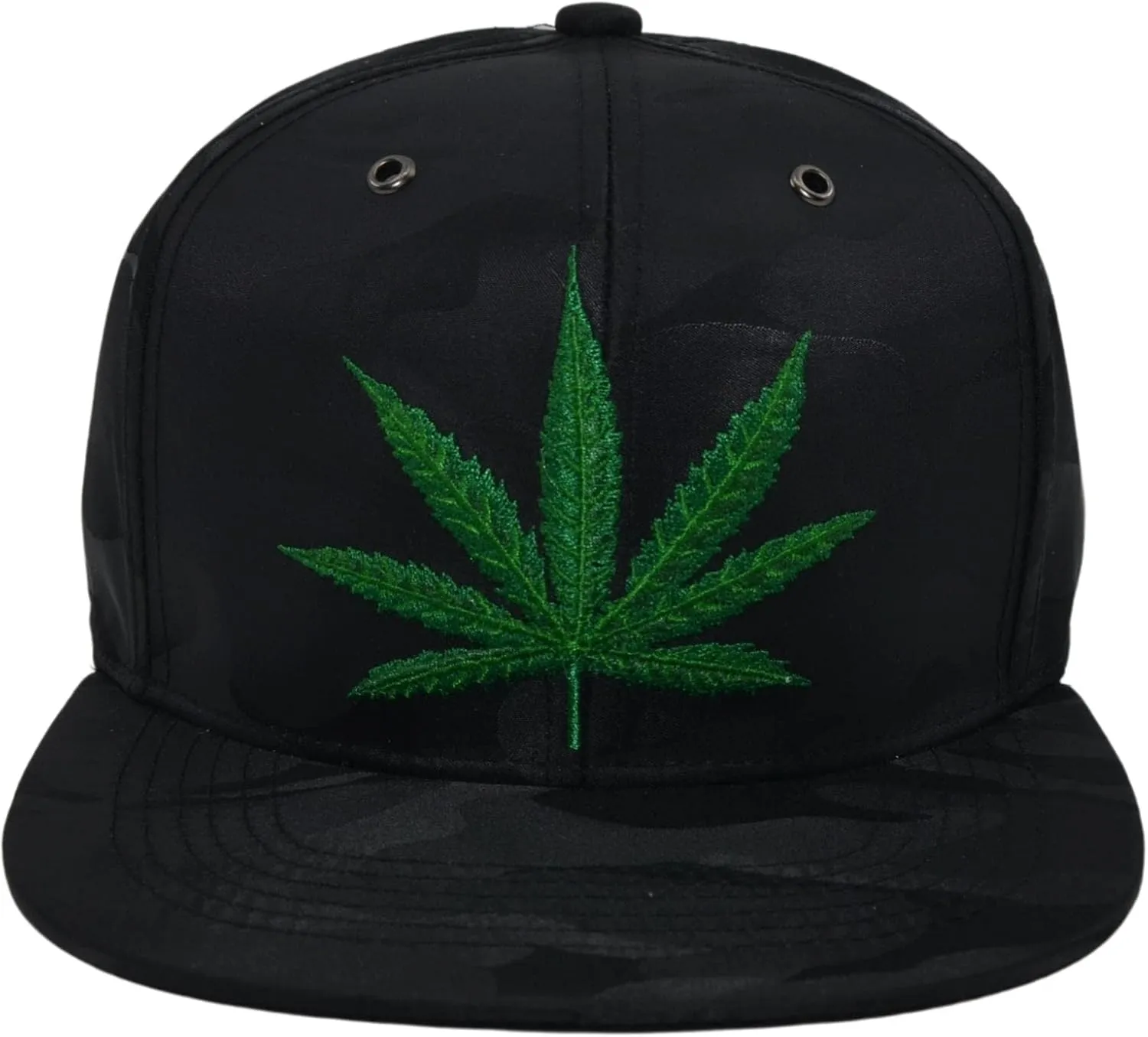 Popfizzy Weed Hat, Mens Pot Leaf Hats, Marijuana Snapback Cap, Cannabis Baseball Caps, Hip-Hop Hats, Weed Gifts for Stoners