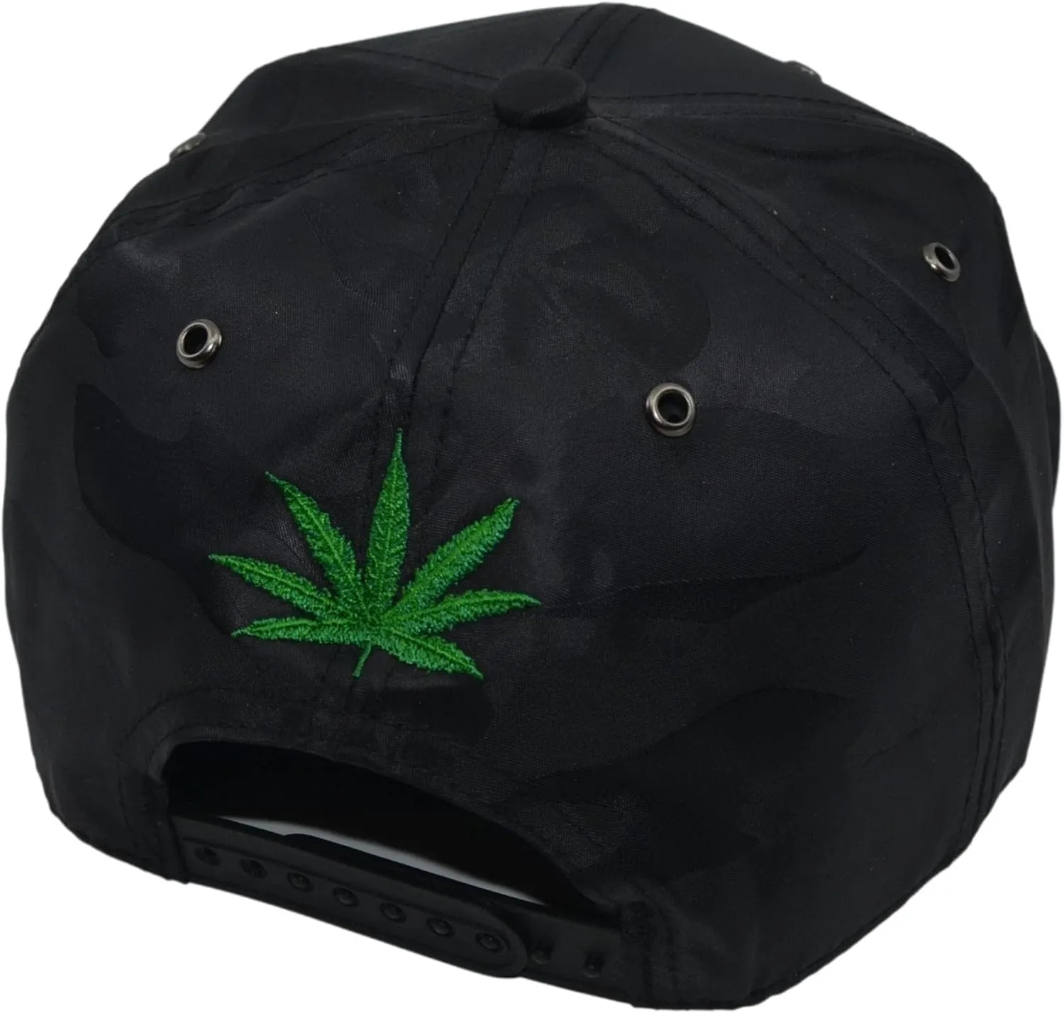 Popfizzy Weed Hat, Mens Pot Leaf Hats, Marijuana Snapback Cap, Cannabis Baseball Caps, Hip-Hop Hats, Weed Gifts for Stoners