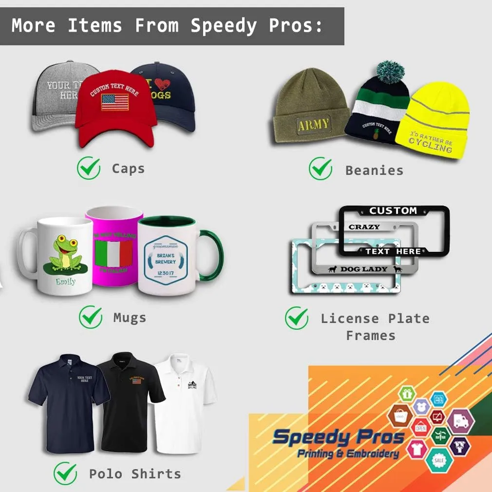 Speedy Pros Womens Ponytail Cap Fishing Hair Don't Care Embroidery Distressed Trucker Hats