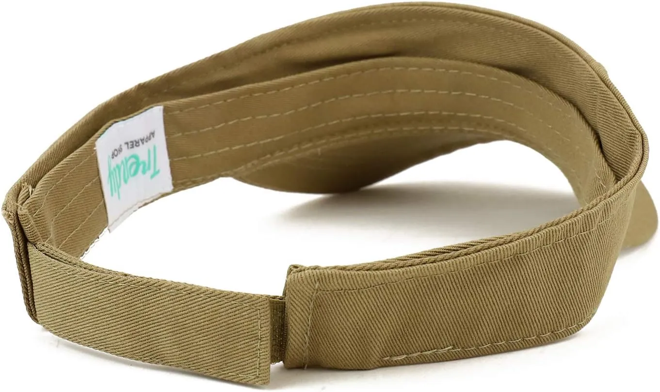 Trendy Apparel Shop Infant Size Adjustable Summer Visor Cap