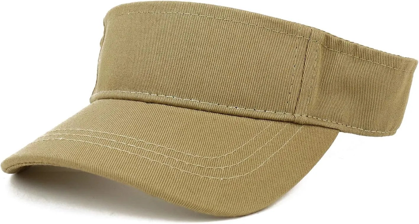 Trendy Apparel Shop Infant Size Adjustable Summer Visor Cap