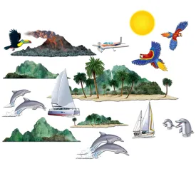 Tropical Cruise Props 15pk