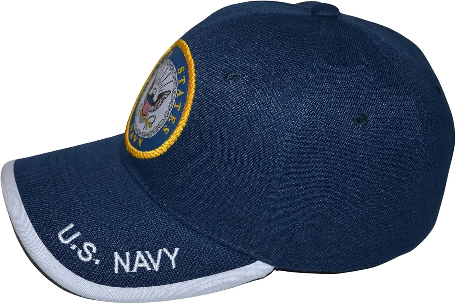 US Navy Hat Official Licensed Military Cap, Unisex Armed Forces Baseball Hat