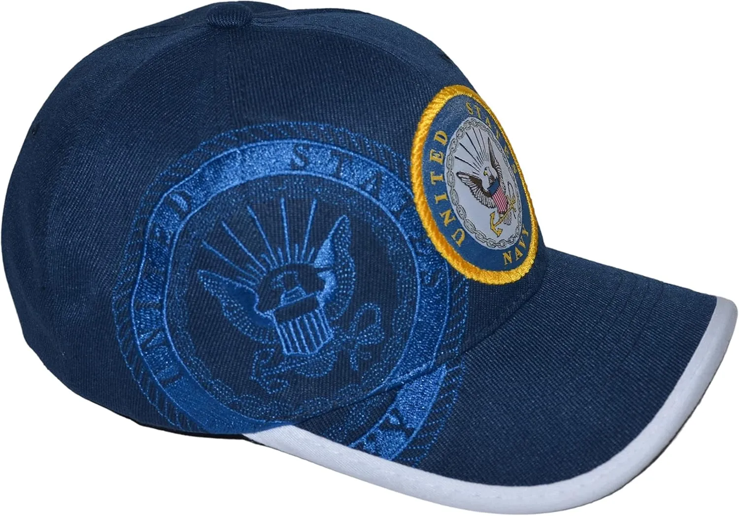 US Navy Hat Official Licensed Military Cap, Unisex Armed Forces Baseball Hat