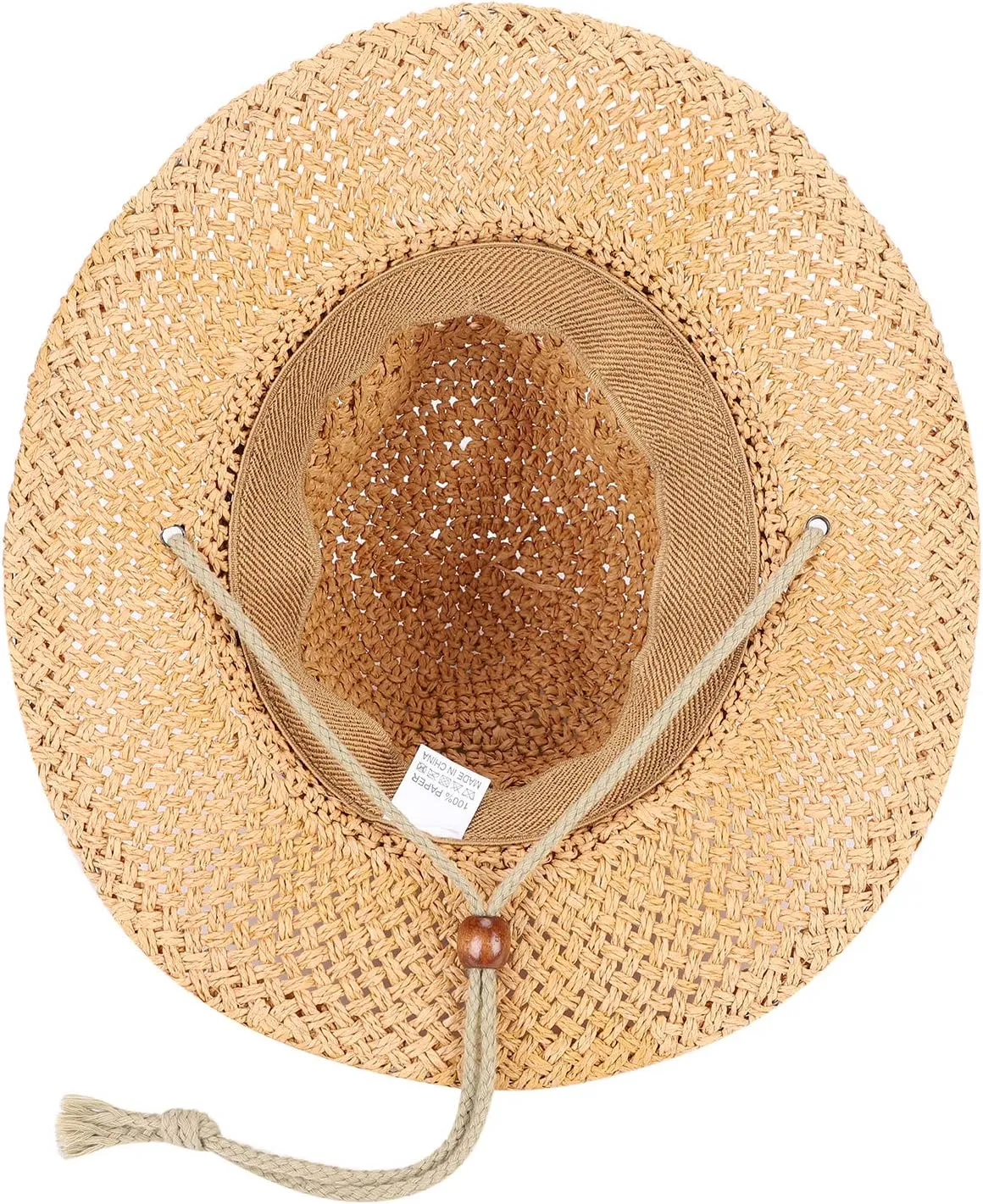 Western Cowboy Straw Hat for Boys Girls Shapeable Kids Fedora Panama Straw Hat Toddlers Floppy Sun Protection Beach Sun Cap