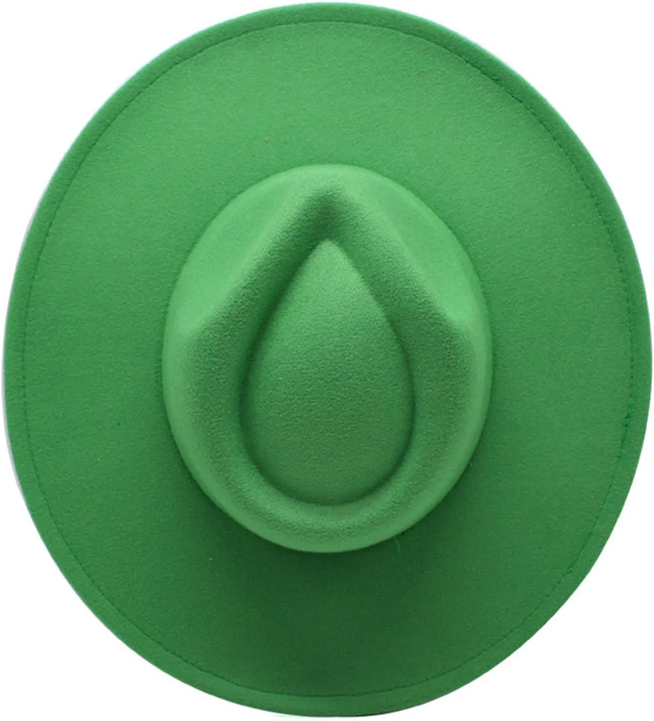Women Classic Vintage Wide Brim Fedora Hat Unisex Adult Mens Felt Panama Cap Wool Jazz Hat