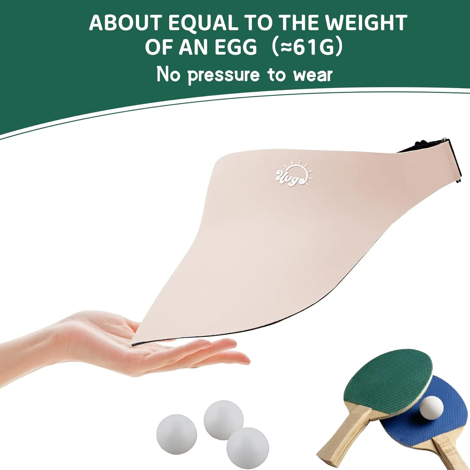 Zando Kids Visors for Girls Boys UPF 50  Sun Visor Hat Adjustable Kids Golf Hat Tennis Sports Hat Lightweight Visor Cap 6-12T